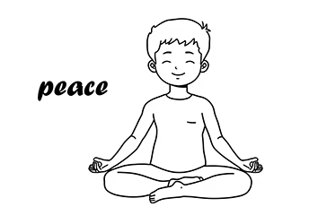 emotions coloring for kids
