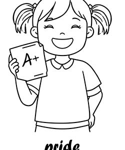 emotions coloring for kids
