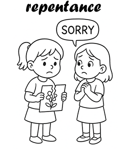 emotions coloring for kids