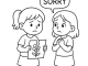 emotions coloring for kids
