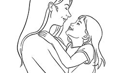 emotions coloring for kids