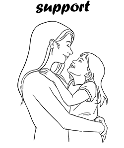 emotions coloring for kids